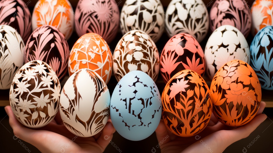 Páscoa ou dia da ressurreição de Jesus Cristo 31 de março AI generativa.