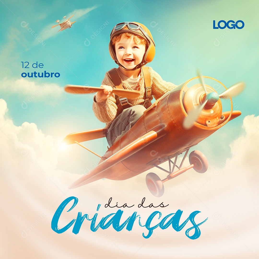Dia Das Crianças 12 de Outubro Social Media PSD Editável
