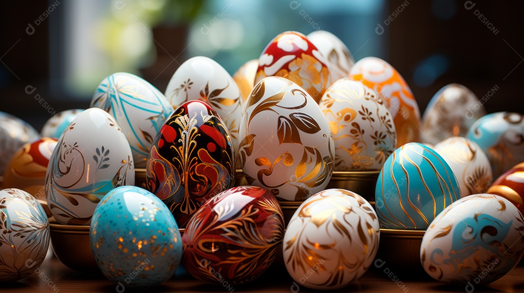 Páscoa ou dia da ressurreição de Jesus Cristo 31 de março AI generativa.