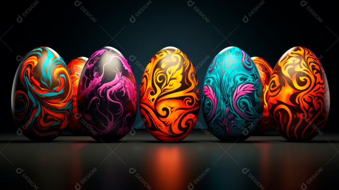 Páscoa ou dia da ressurreição de Jesus Cristo 31 de março AI generativa.