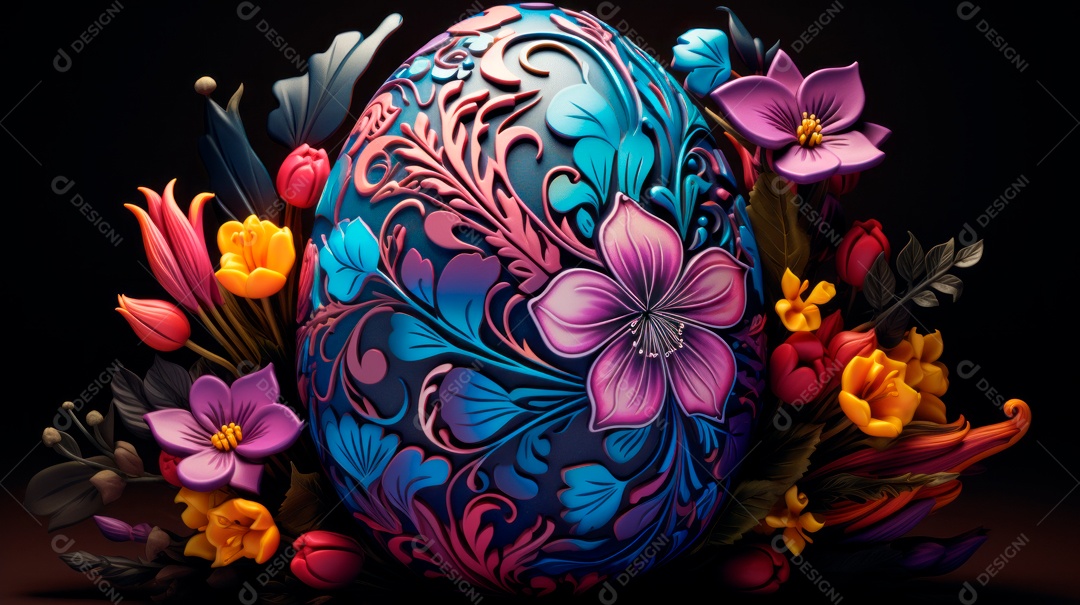 Páscoa ou dia da ressurreição de Jesus Cristo 31 de março AI generativa.