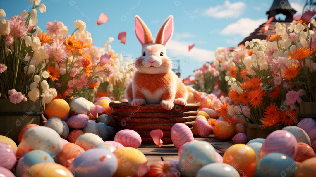 Páscoa ou dia da ressurreição de Jesus Cristo 31 de março AI generativa.