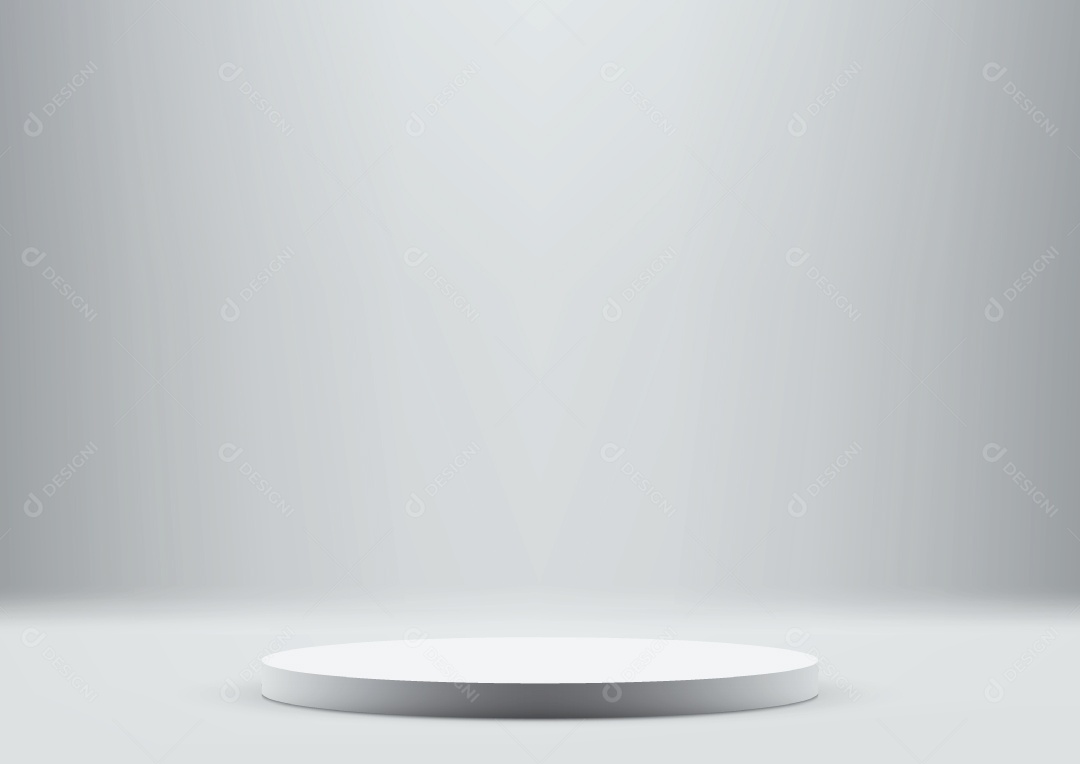 Modelo de Cenário de Pódio Minimalista Vetor EPS Editável