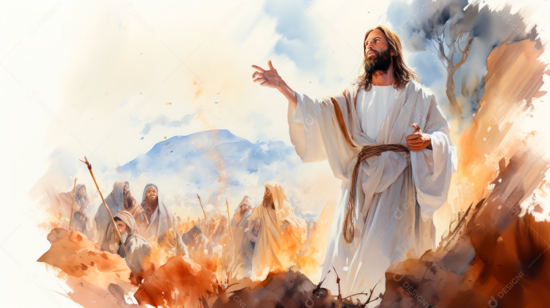 O dia da ressurreição de Jesus Cristo 31 de março AI generativa.