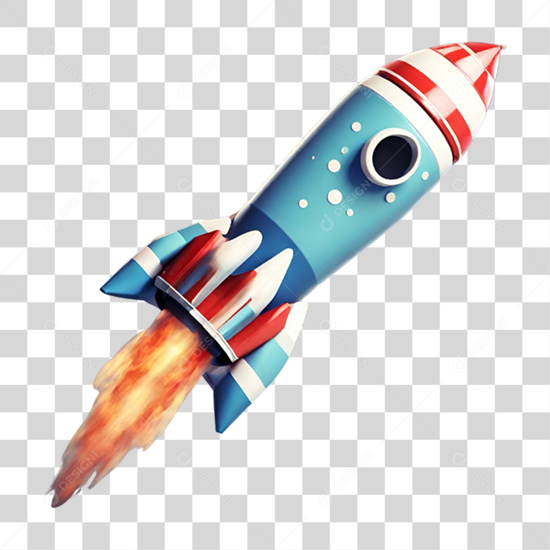 Foguete PNG Transparente
