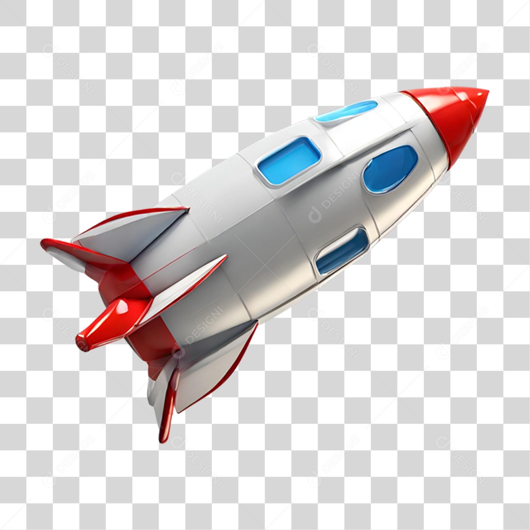 Foguete PNG Transparente