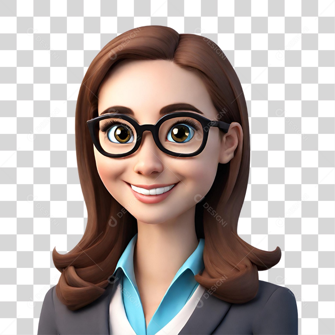 Professora Pronta Para dar Aula PNG Transparente