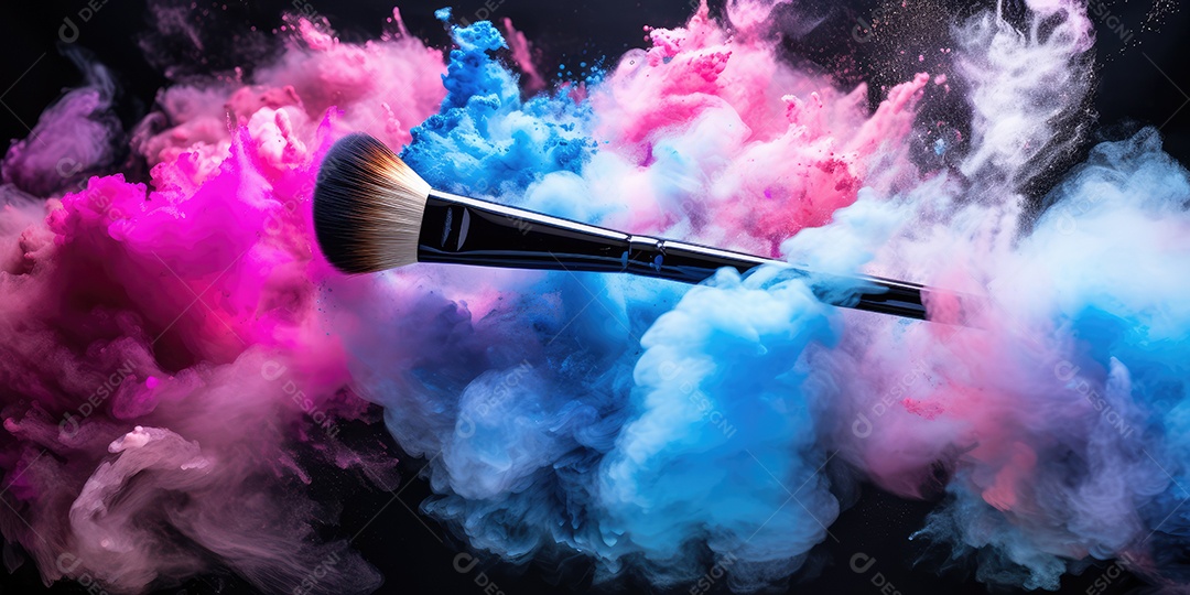 Estojo e conjunto de paleta de maquiagem profissional, cosméticos, pincéis, pincéis e esponjas