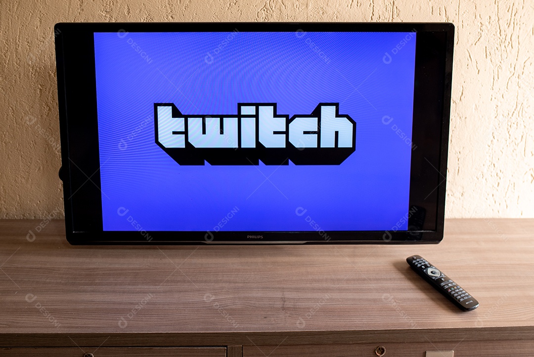 Logotipo de transmissão ao vivo do jogo Twitch