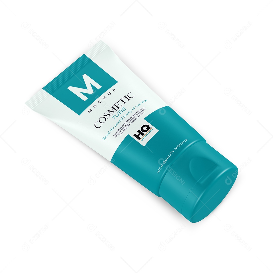 Tubo de Cosmético Mockup PSD Editável