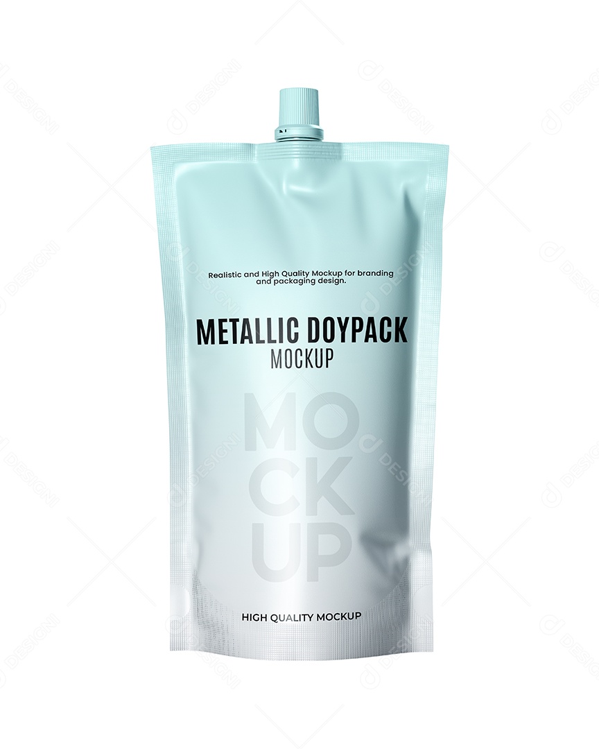 Doypack embalagem Mockup PSD editável