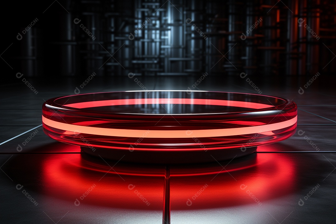 Imagem realista de fundo futurista iluminado por néon, ultra hd, design alto muito detalhado