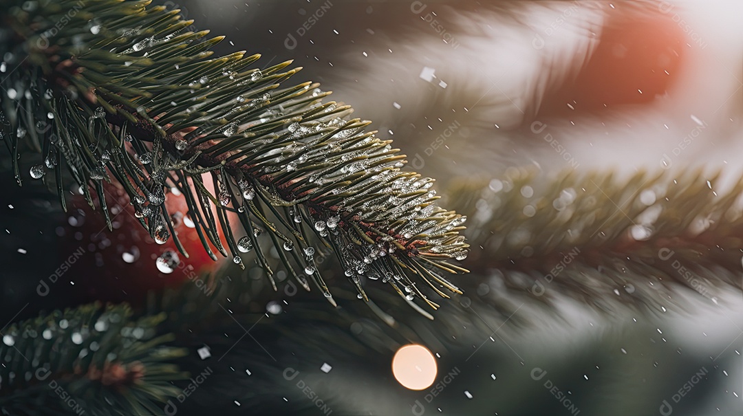 Fundo da árvore de natal