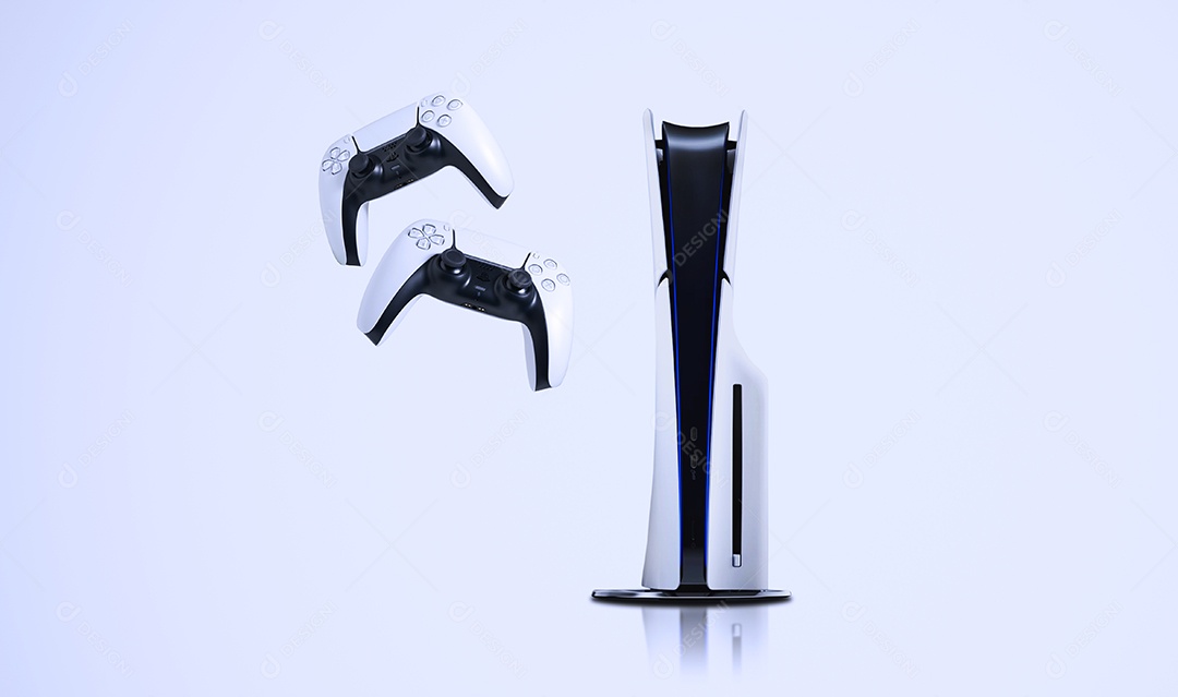 Novo modelo slim e controle do Playstation 5