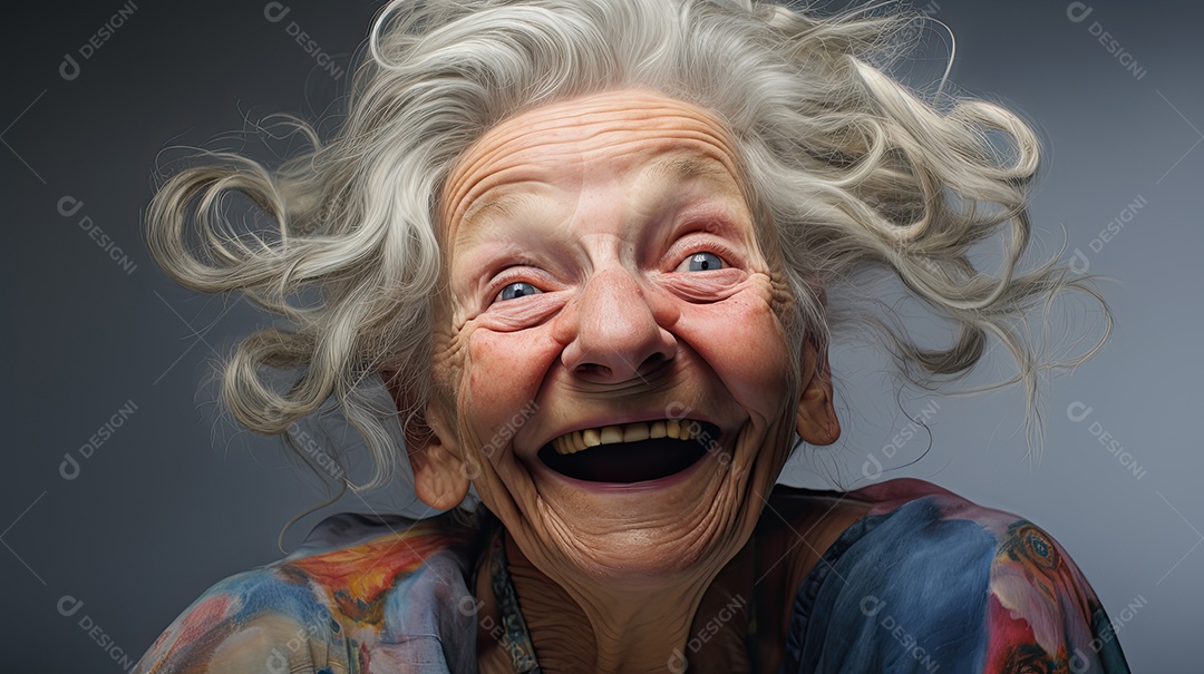 Idosos felizes celebrando a vida