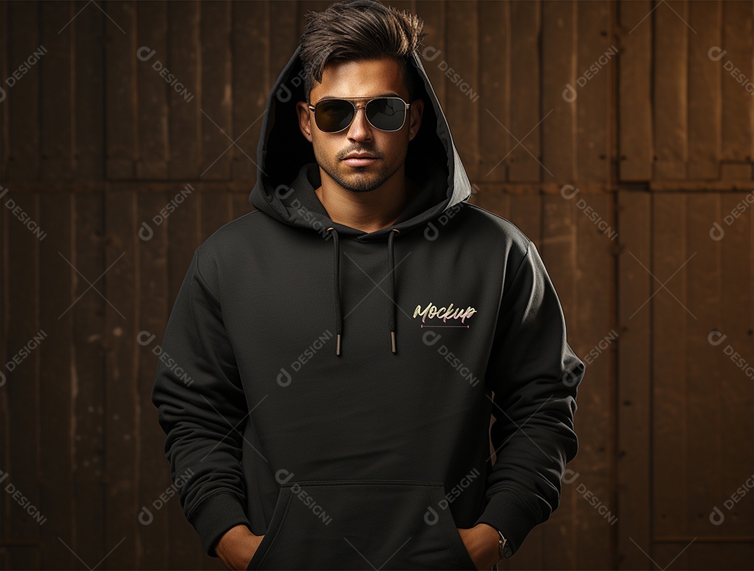 Mockup de Moletom PSD Editável