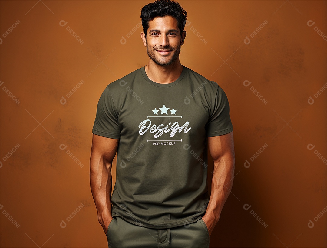 Mockup de Camiseta PSD Editável