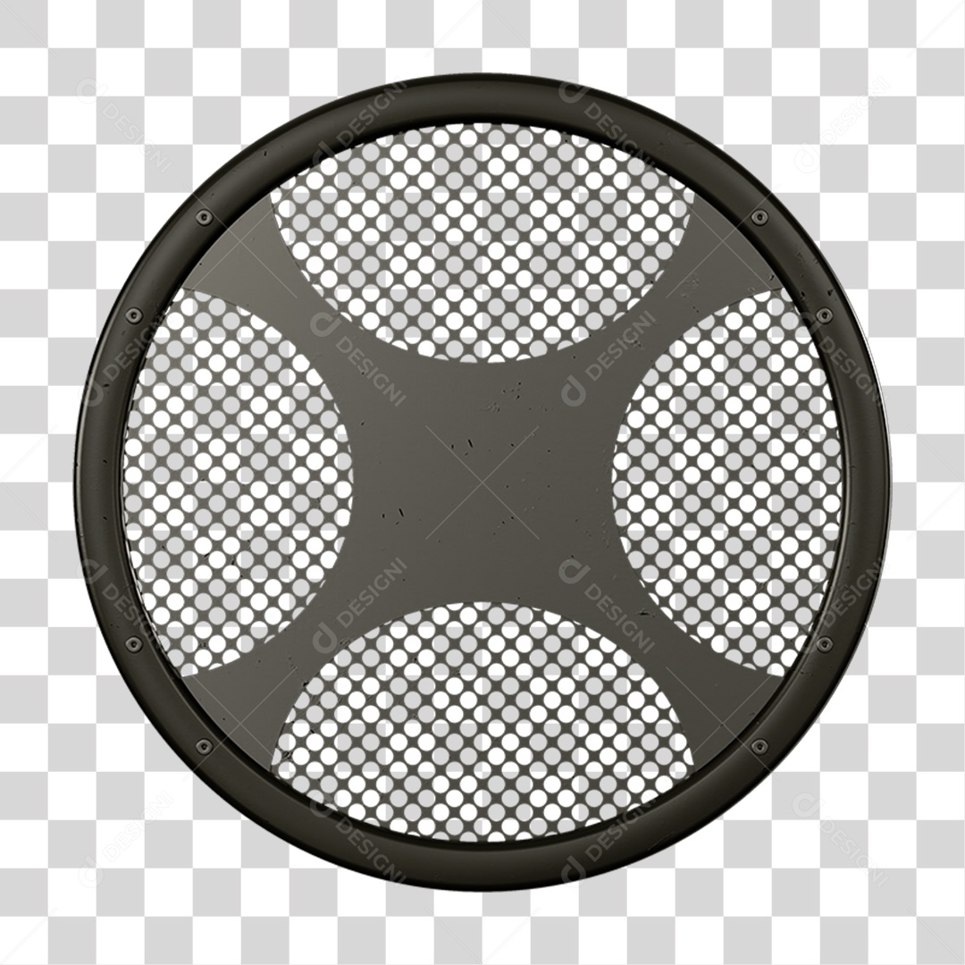 Base Grande de Ferro Estrutura Luzes PNG Transparente