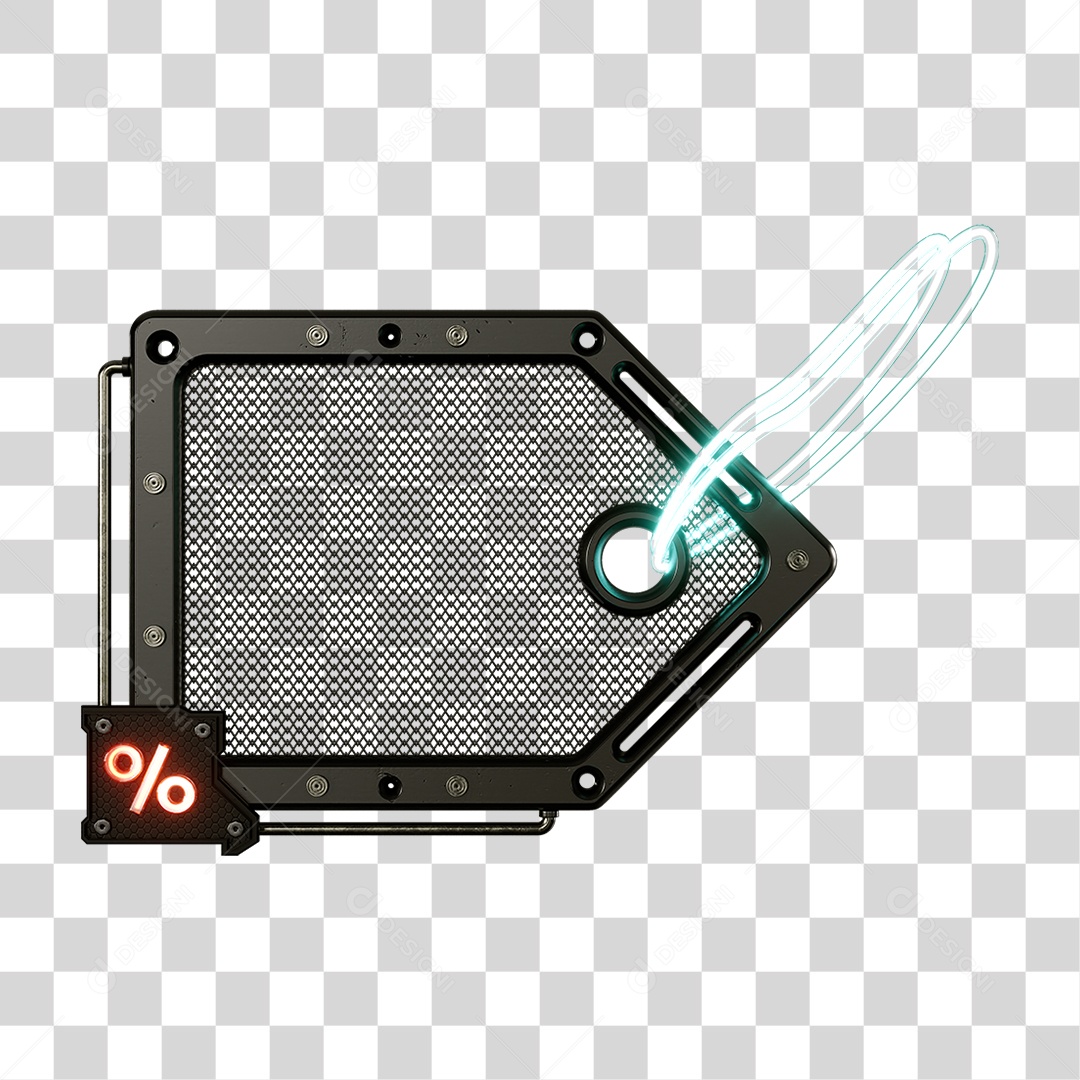 Base Grande de Ferro Estrutura Luzes PNG Transparente