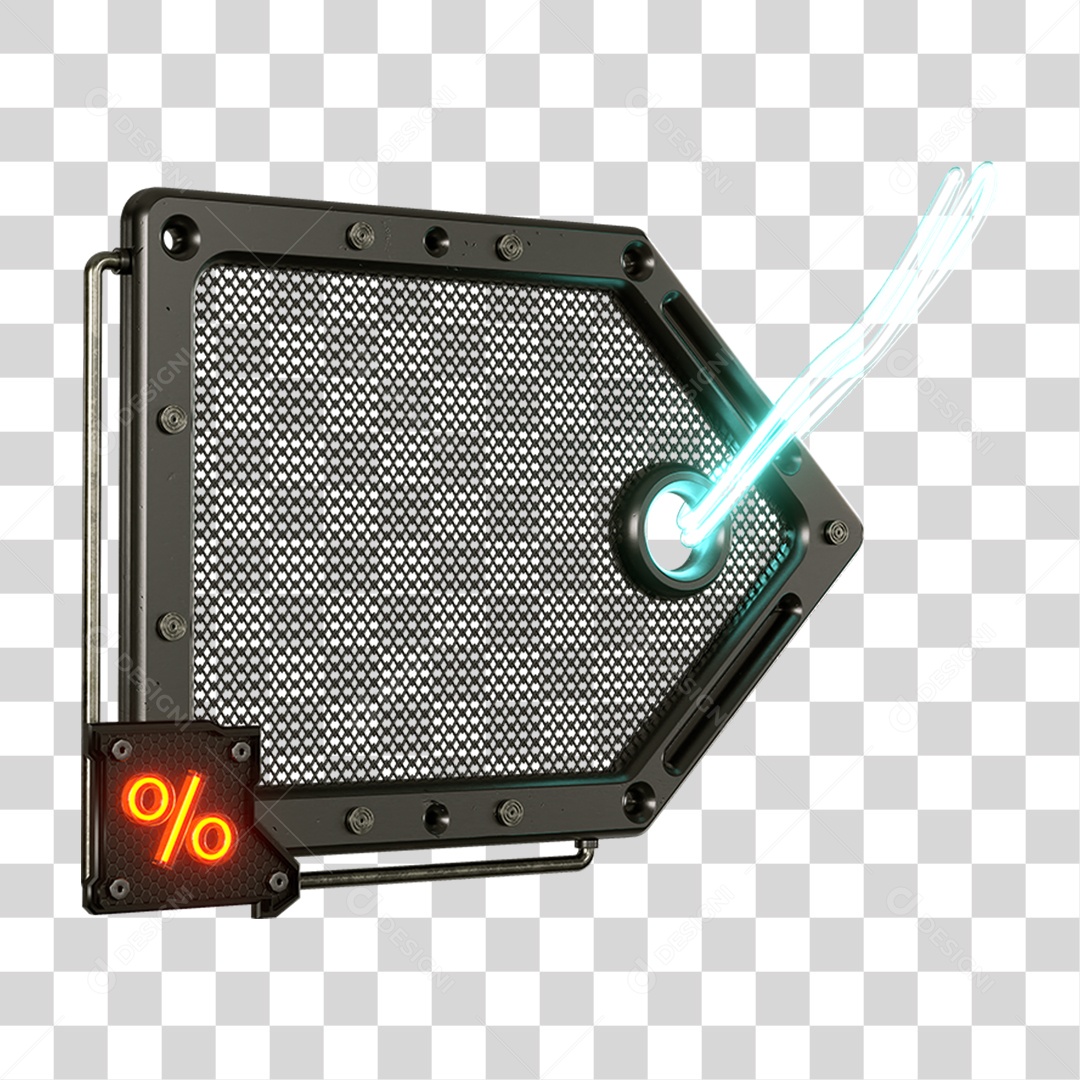 Base Grande de Ferro Estrutura Luzes PNG Transparente