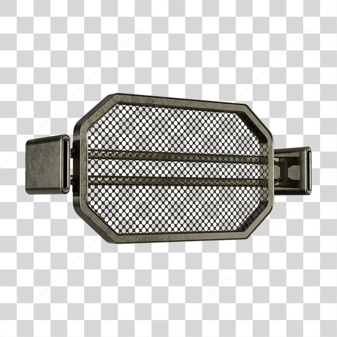 Base Grande de Ferro Estrutura Luzes PNG Transparente