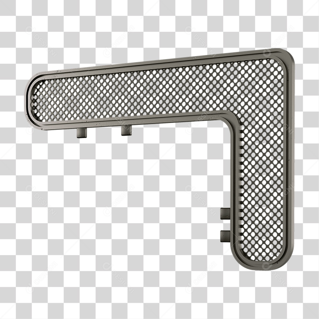 Base Grande de Ferro Estrutura Luzes PNG Transparente