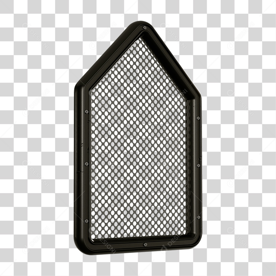 Base Grande de Ferro Estrutura Luzes PNG Transparente