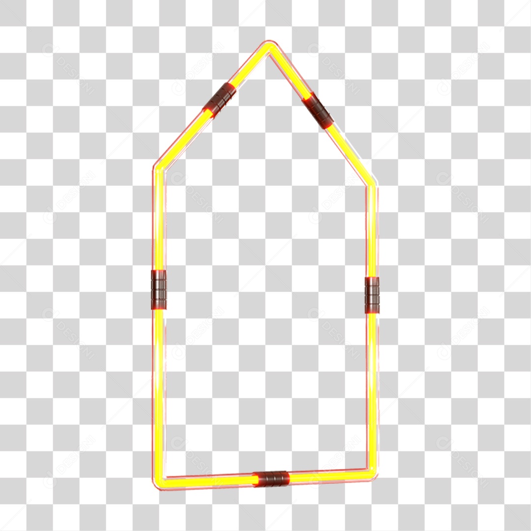 Base Grande de Ferro Estrutura Luzes PNG Transparente