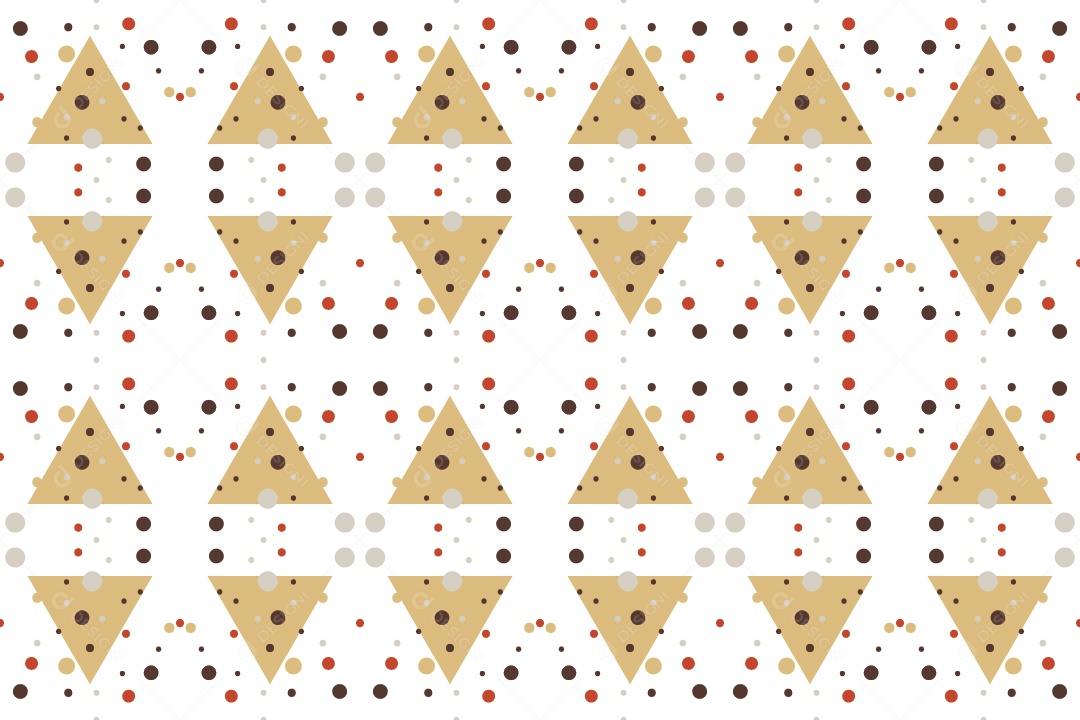 Padrão Geométrico Ilustração Vetor EPS