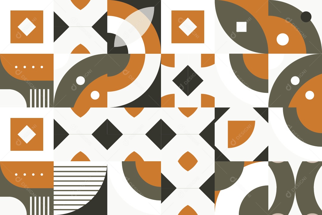 Padrão Geométrico Abstrato Ilustração Vetor EPS