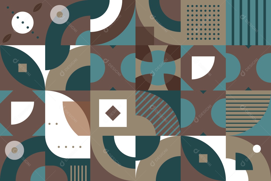 Padrão Geométrico Abstrato Ilustração Vetor EPS