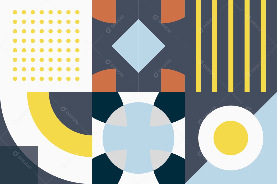 Padrão Geométrico Abstrato Ilustração Vetor EPS