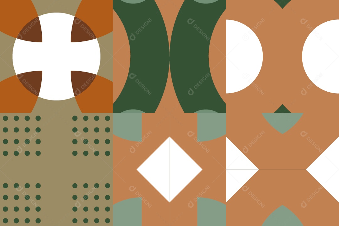 Padrão Geométrico Abstrato Ilustração Vetor EPS