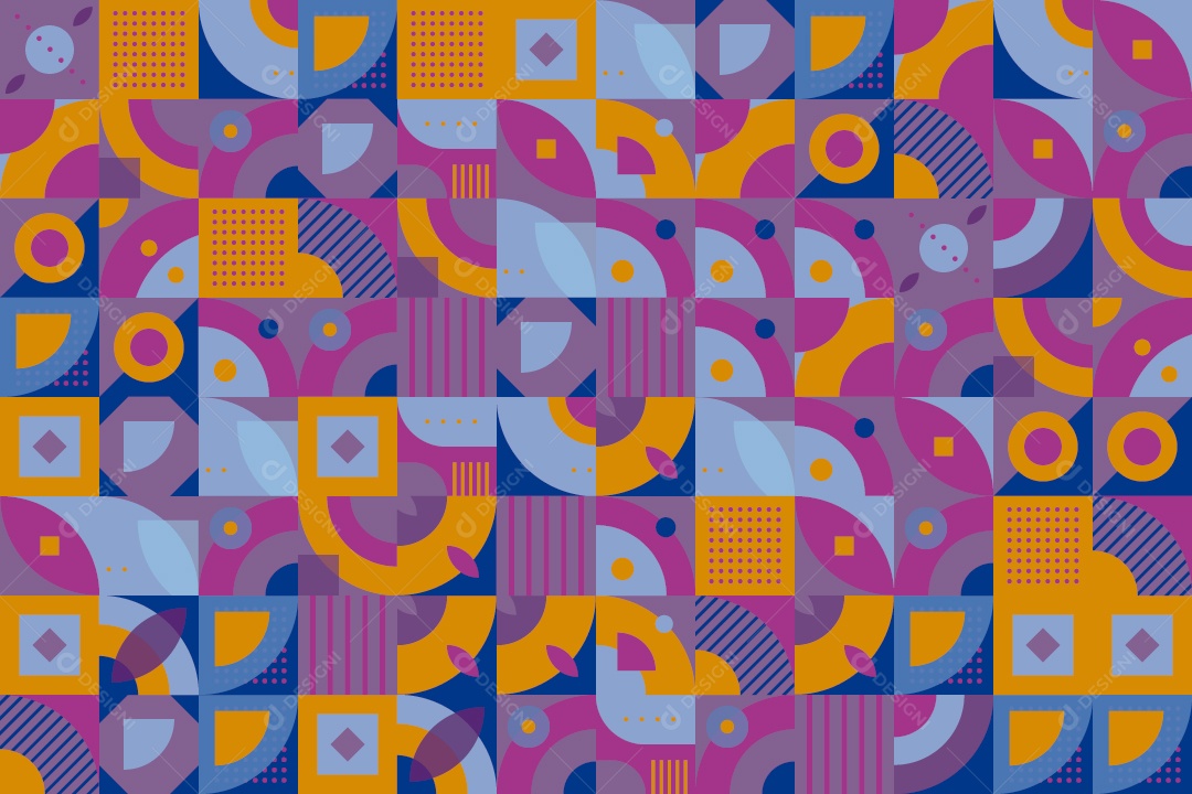 Padrão Geométrico Abstrato Ilustração Vetor EPS