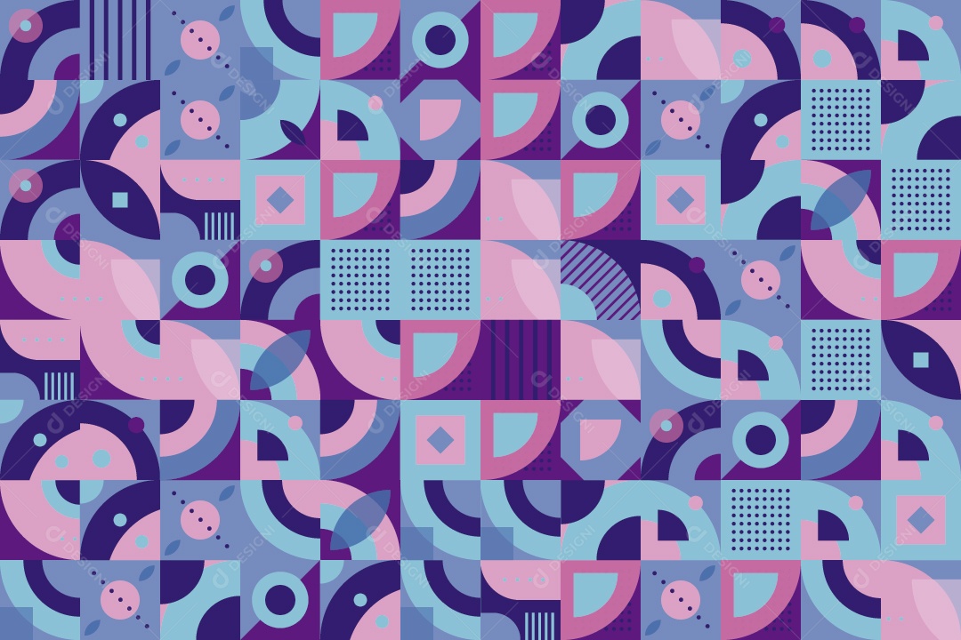 Padrão Geométrico Abstrato Ilustração Vetor EPS