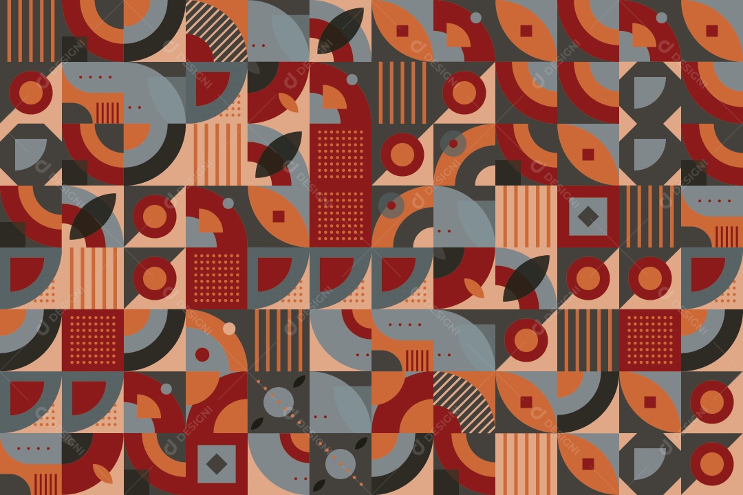 Padrão Geométrico Abstrato Ilustração Vetor EPS