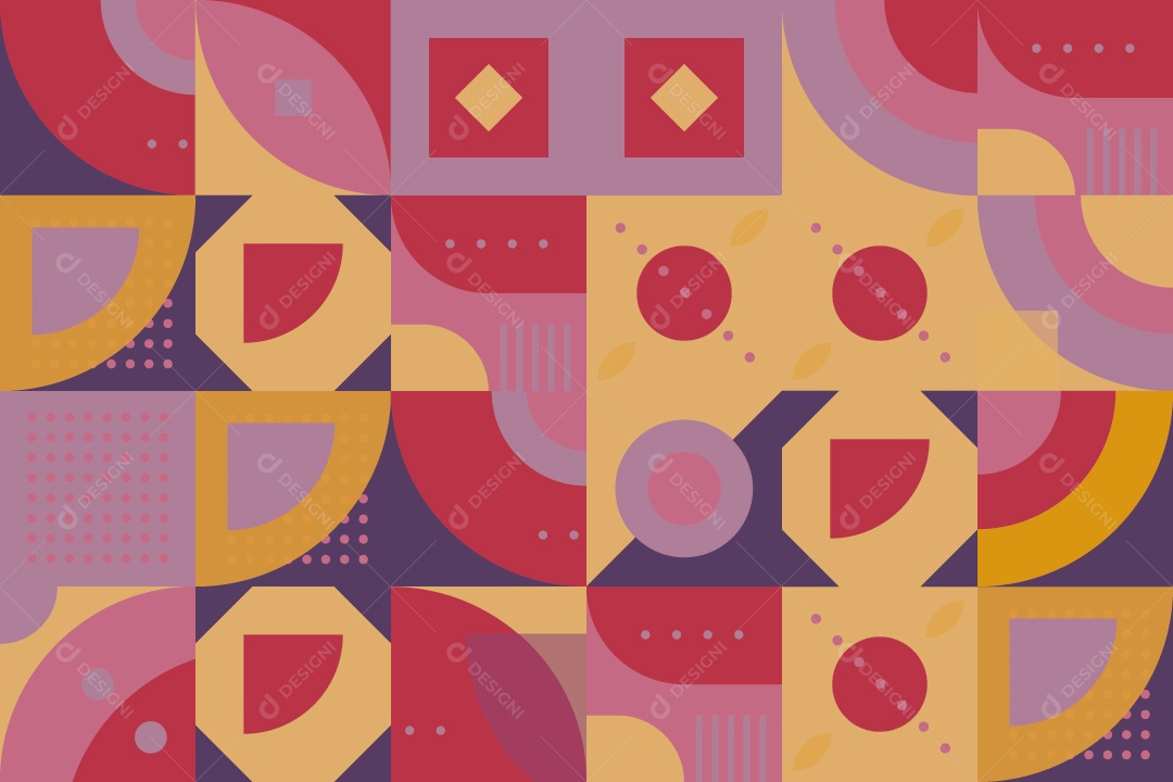 Padrão Geométrico Abstrato Ilustração Vetor EPS