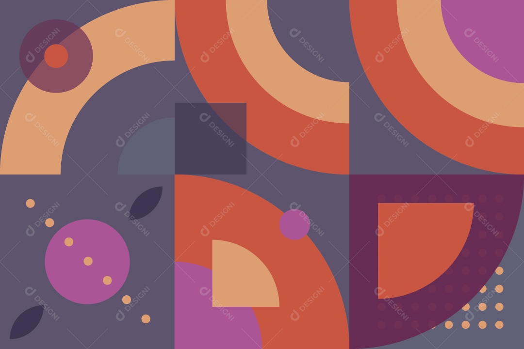 Padrão Geométrico Abstrato Ilustração Vetor EPS