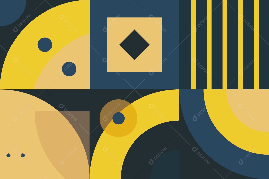 Padrão Geométrico Abstrato Ilustração Vetor EPS