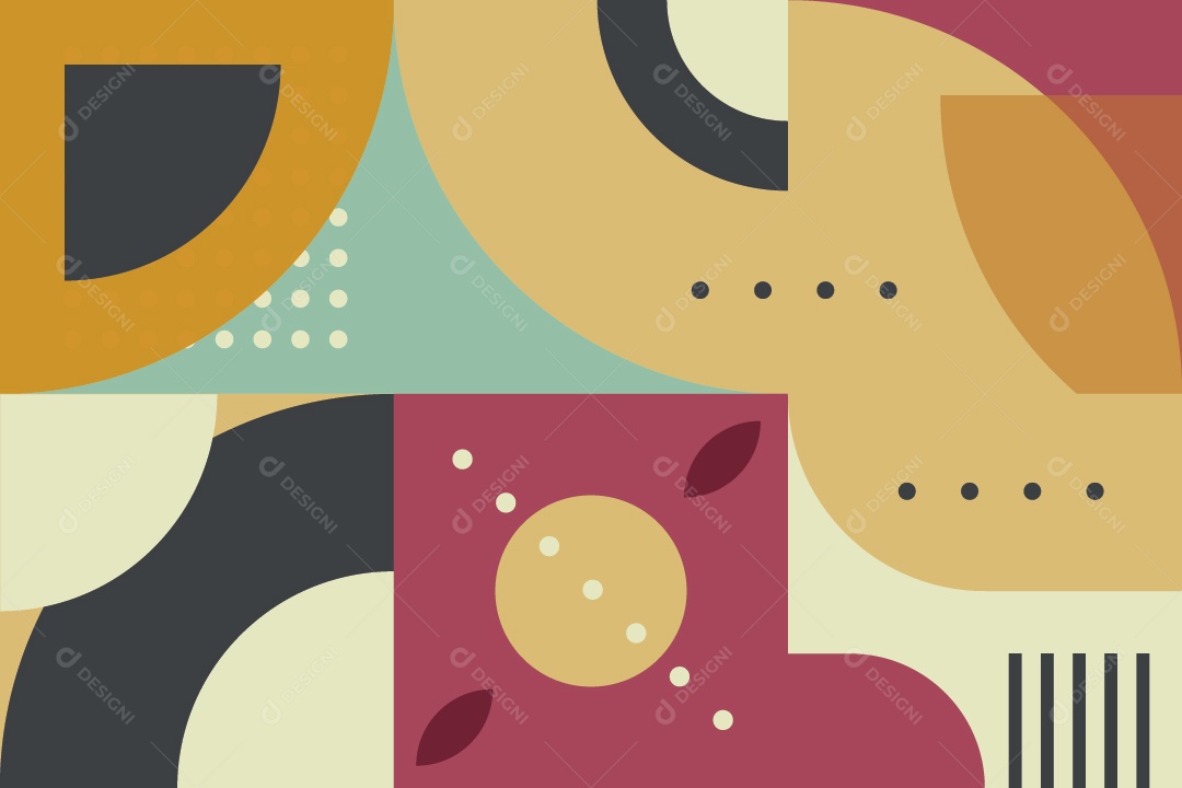 Padrão Geométrico Abstrato Ilustração Vetor EPS