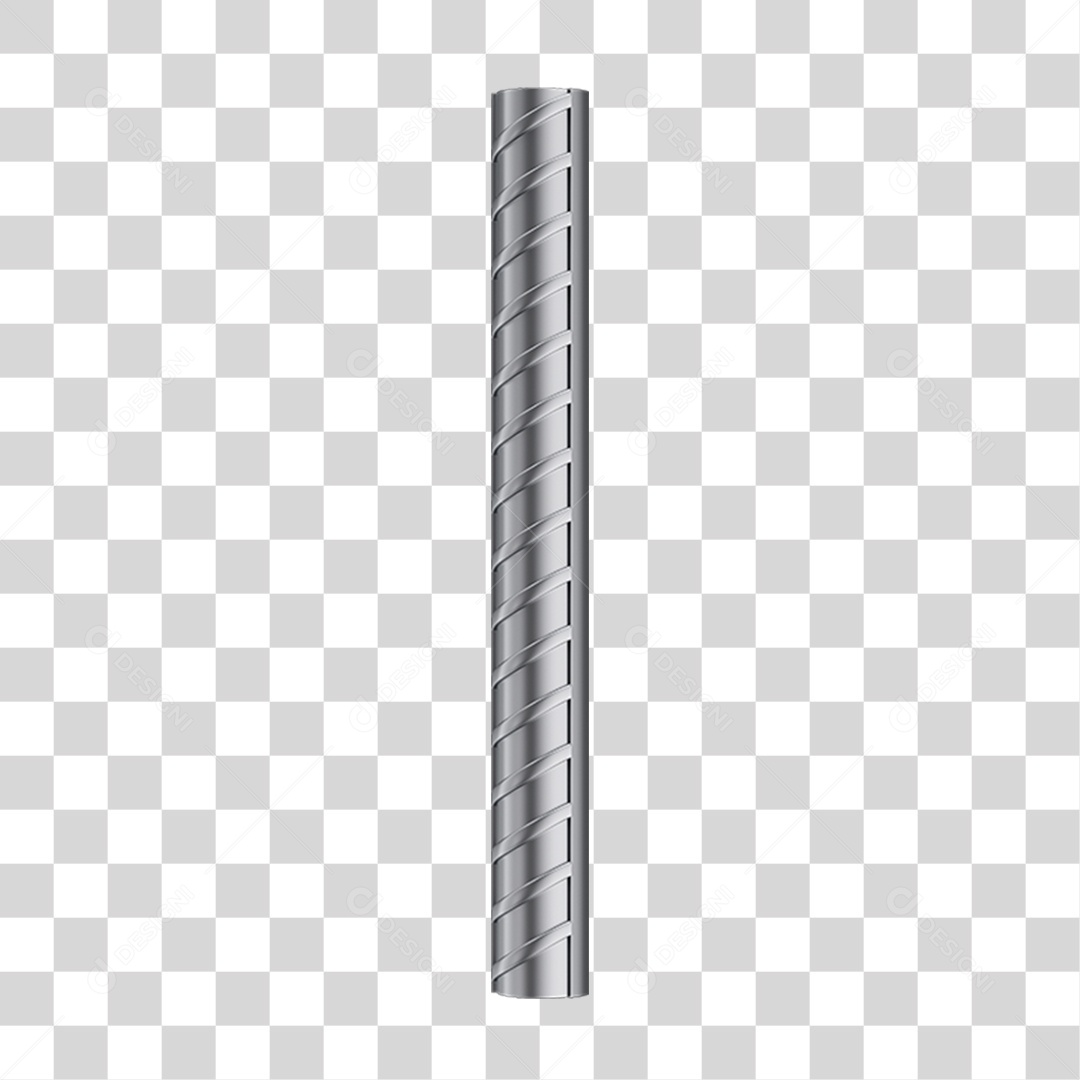 Iron Bar Rebar Transparent PNG