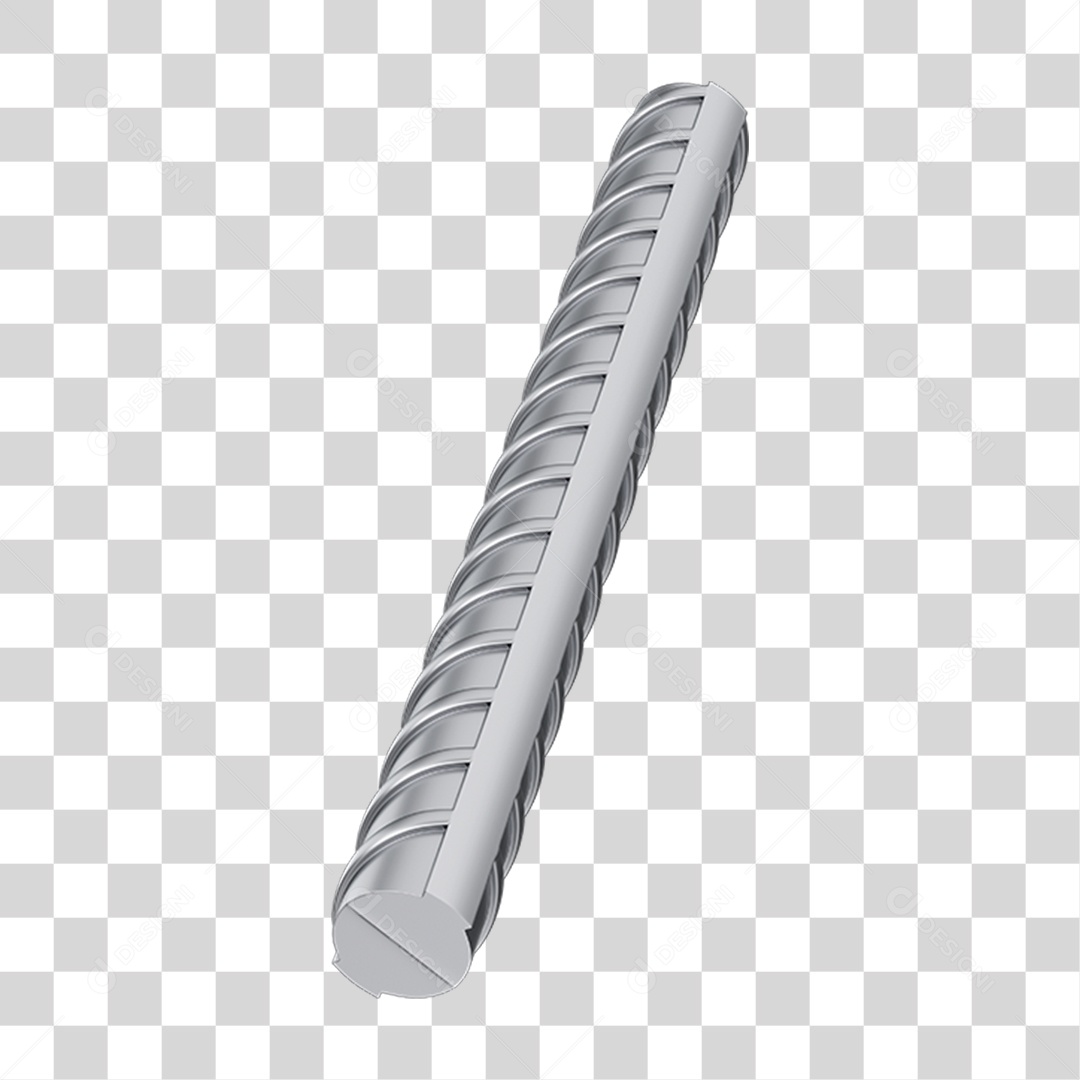 Vergalhão Barra de Ferro PNG Transparente