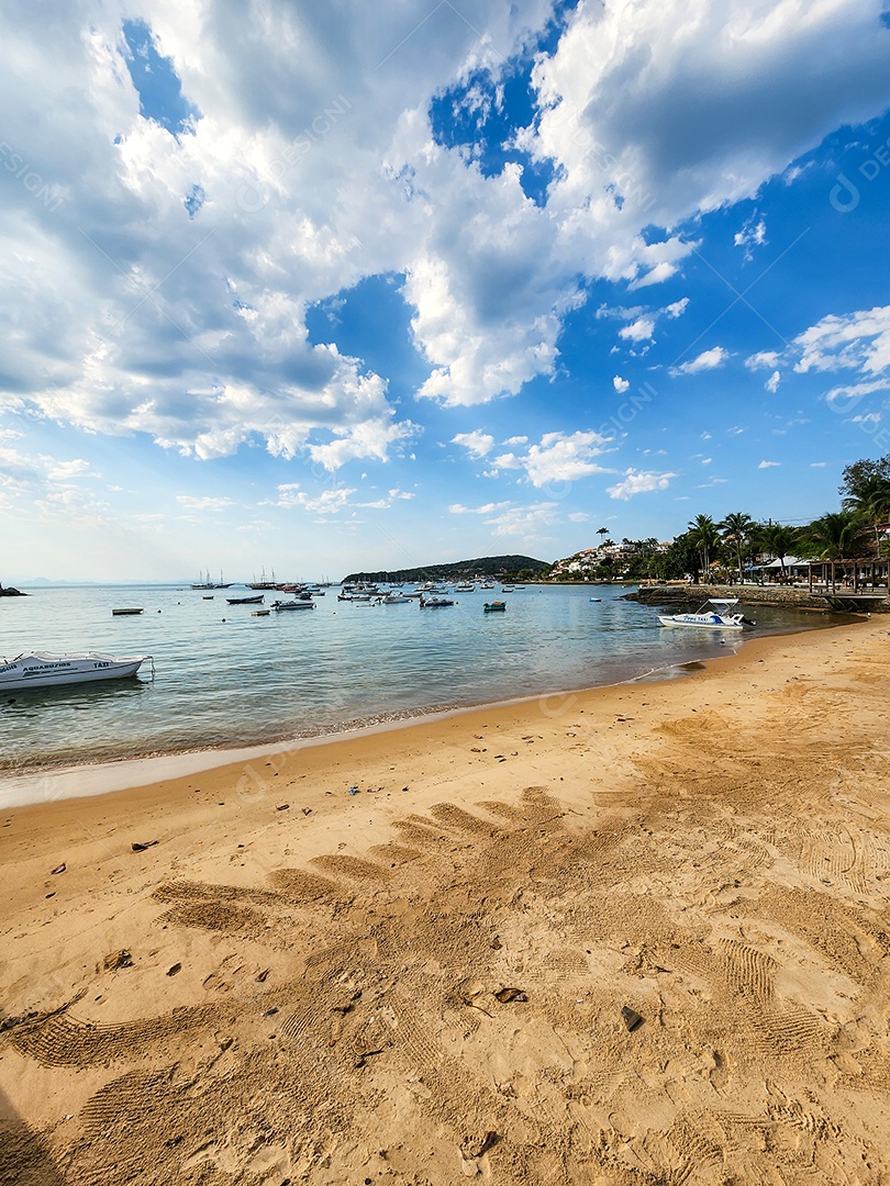 Praia da Armação em Búzios no Rio de Janeiro