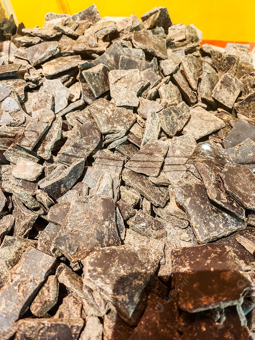 Licor de cacau para preparo de chocolate em fábrica