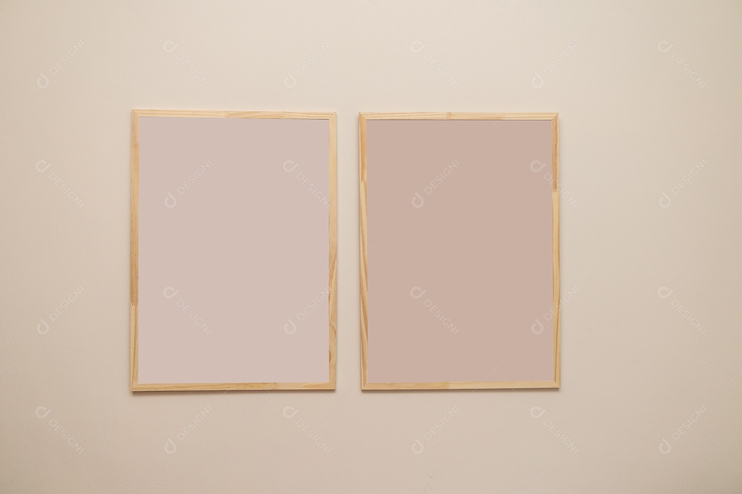 Molduras em uma parede no Rio de Janeiro