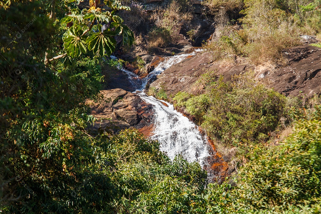 Cachoeira Pinhão Assado em Itamonte