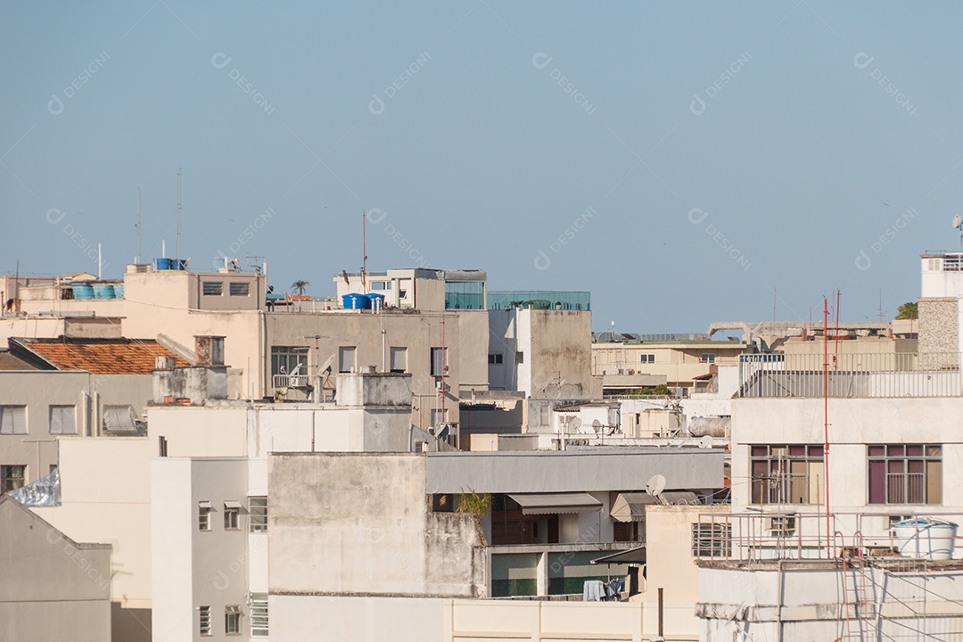 Vista do bairro de ipanema no Rio de Janeiro Brasil