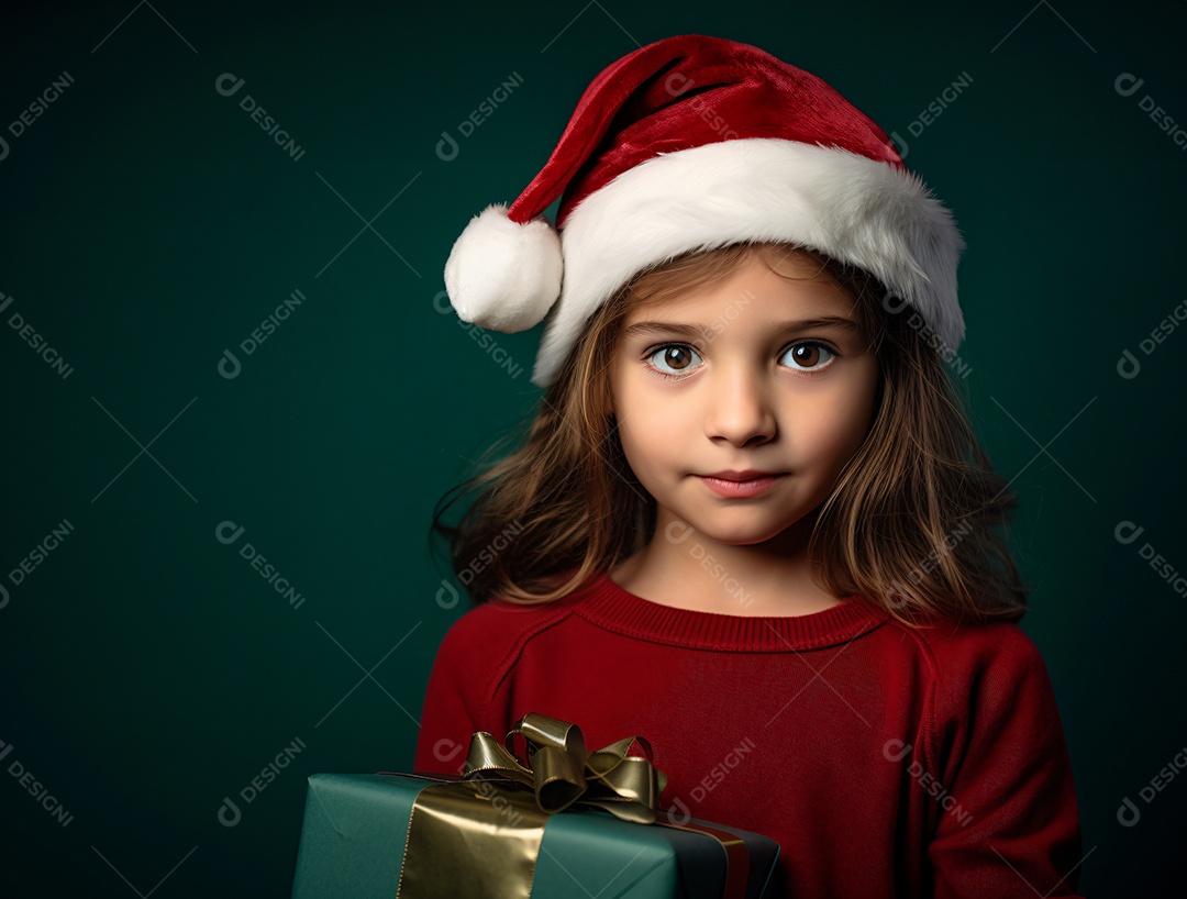 Criança jovem feliz em um fundo isolado