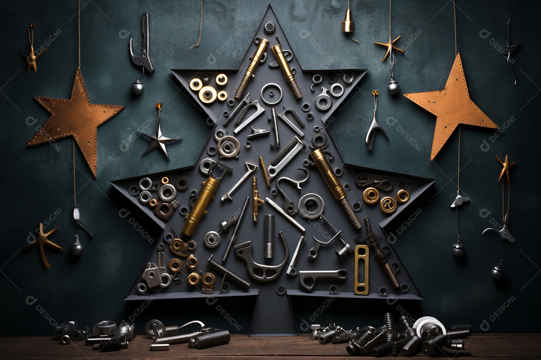 Oficina celebrando natal retrato para composição natalina