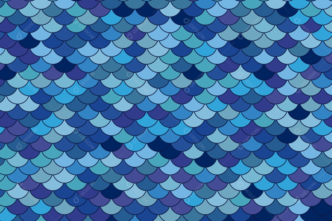 Background Tradicional Azul Ilustração Vetor EPS